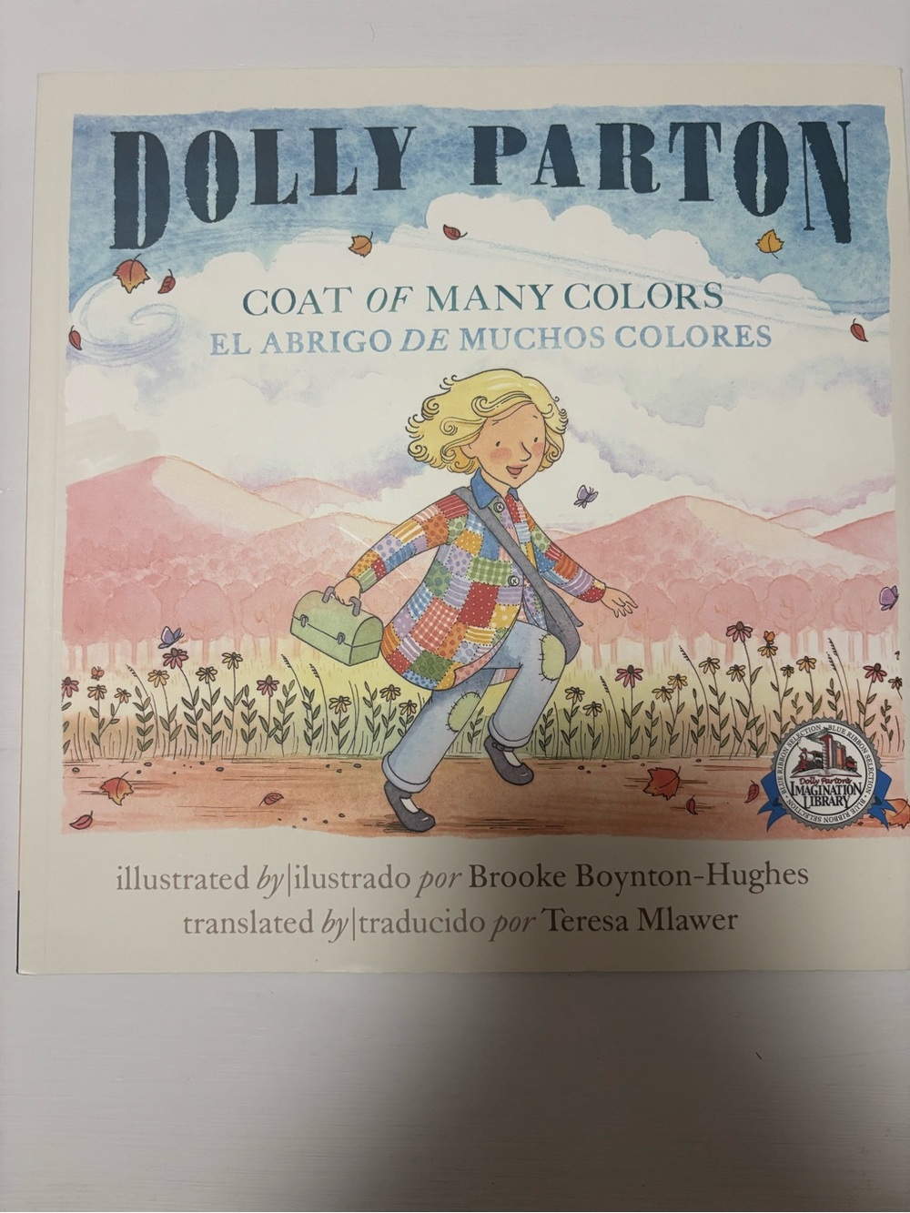 Dolly Parton’s imagination library Coat of Many Colors Kids Book